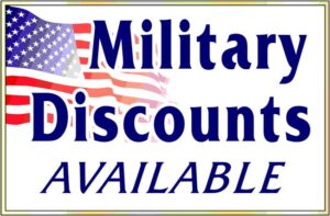 Military discount available 